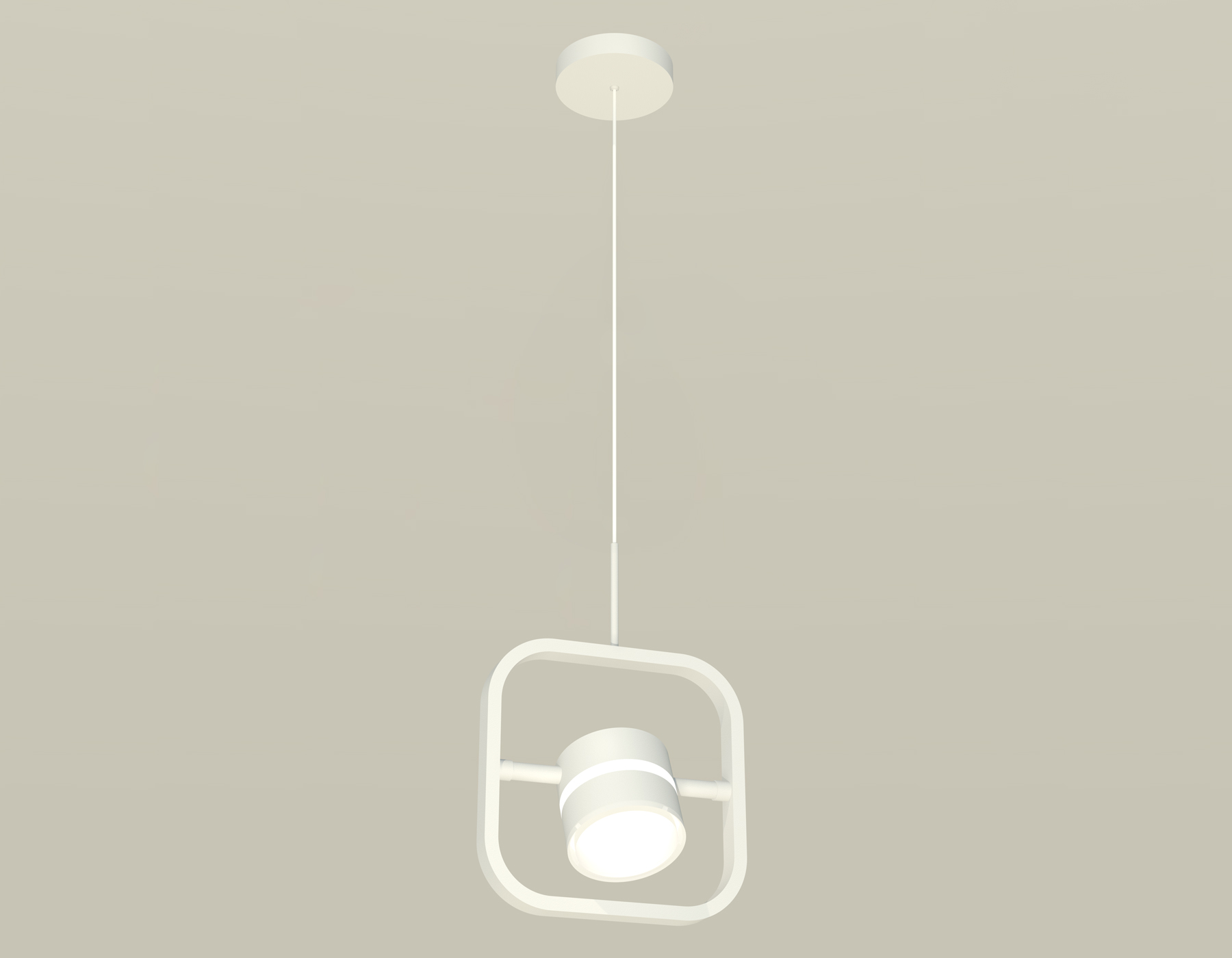 картинка Комплект подвесного поворотного светильника с акрилом