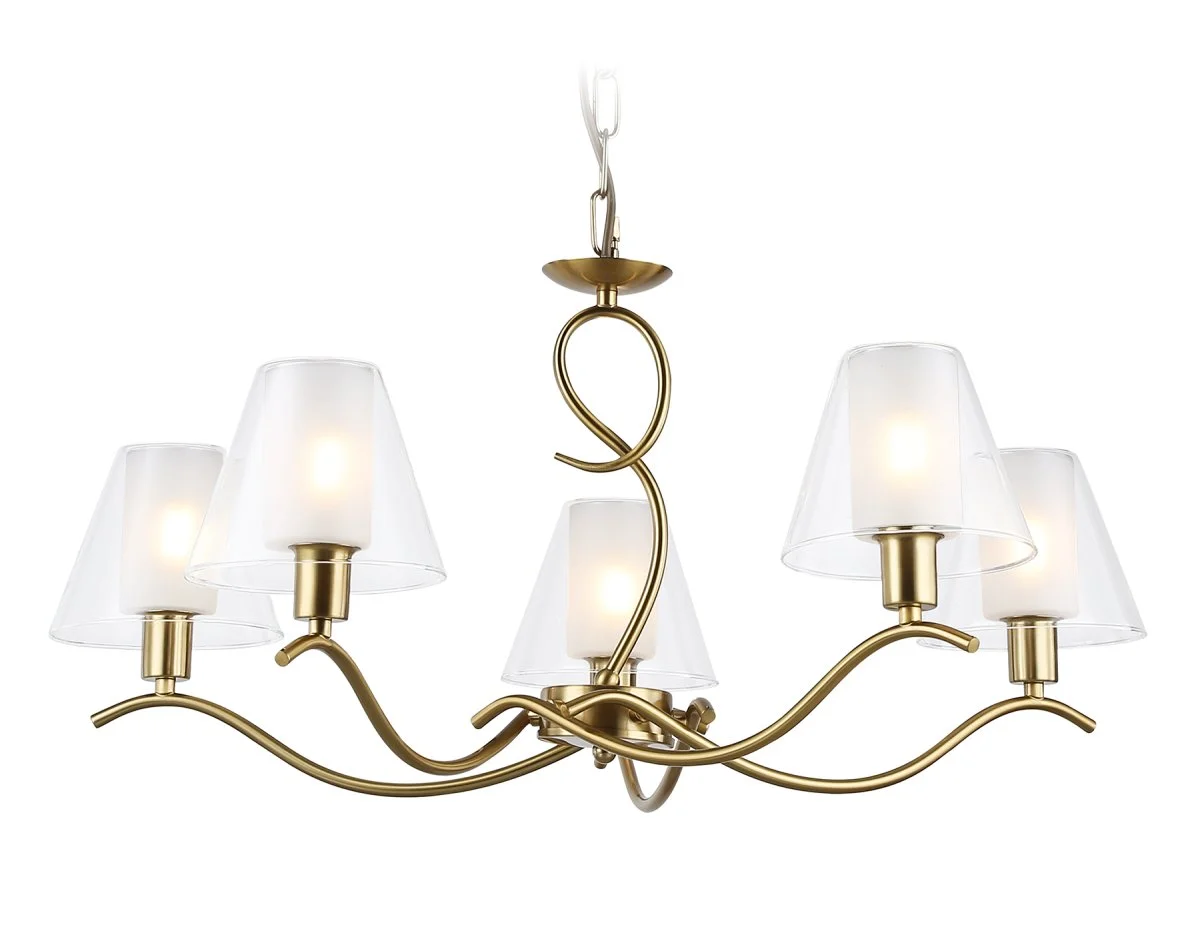 картинка Подвесная люстра со стеклянными плафонами LH57091