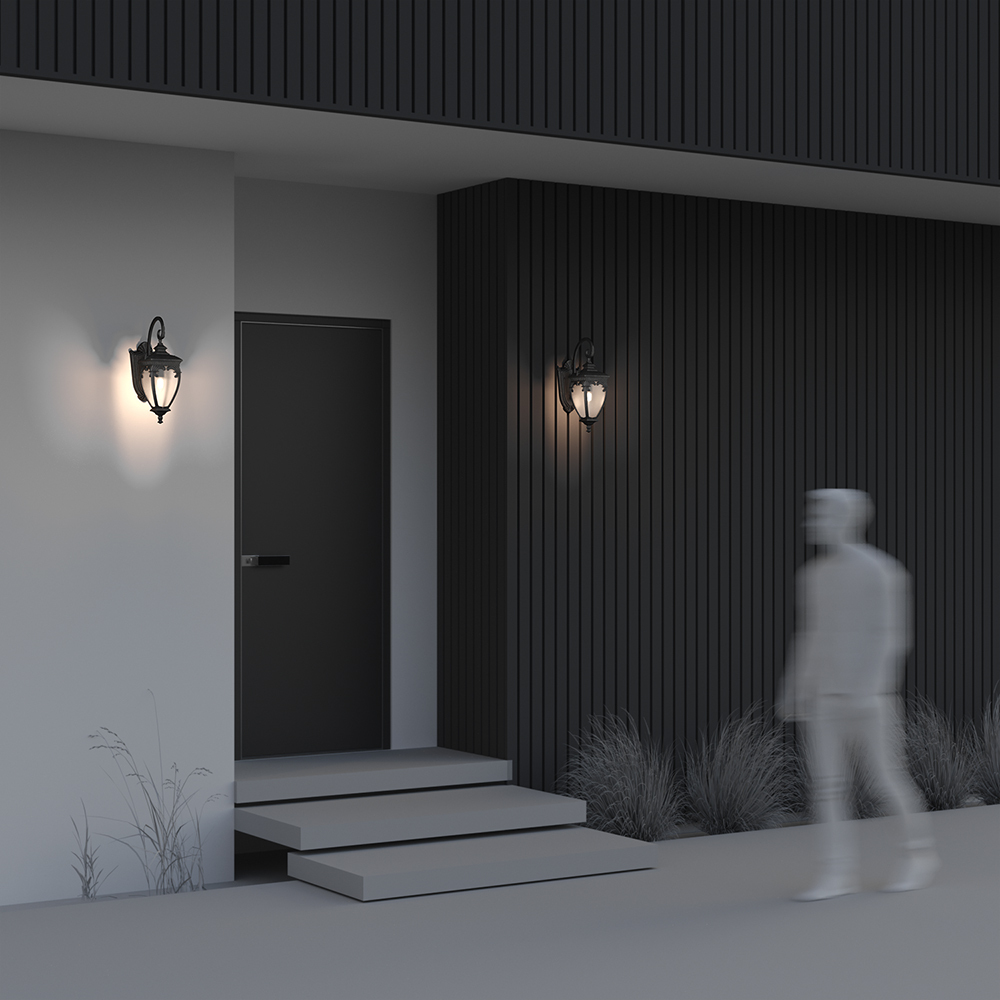 картинка Настенный светильник (бра) Outdoor O414WL-01BZ