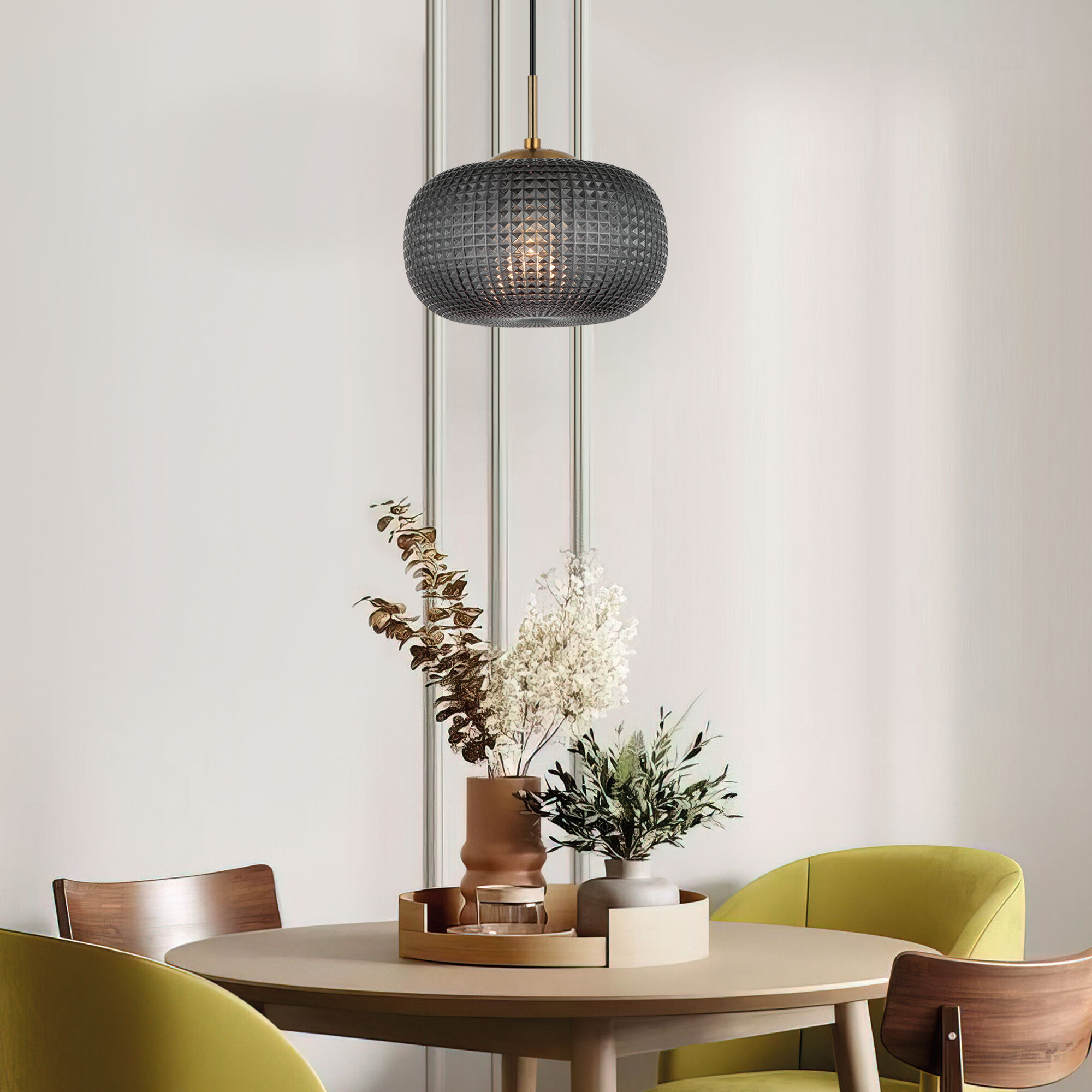 картинка Подвесной светильник 50262/1 темно-серый