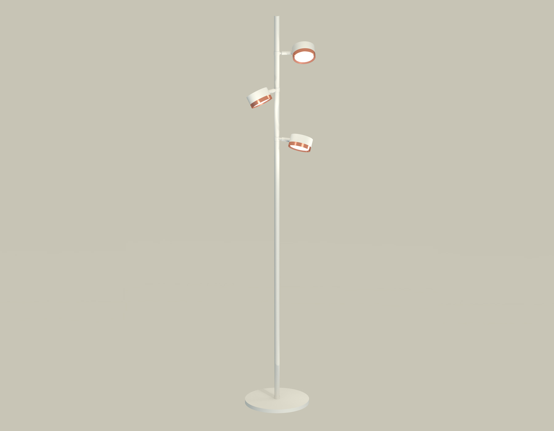 картинка Комплект напольного поворотного светильника