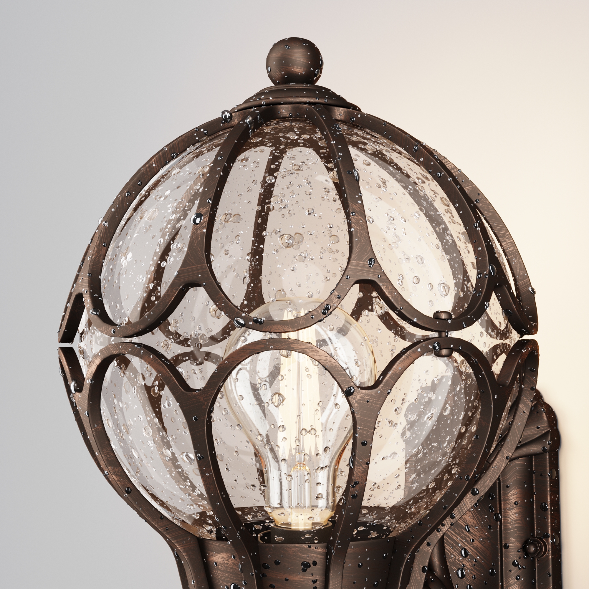 картинка Настенный светильник (бра) Outdoor O024WL-01G