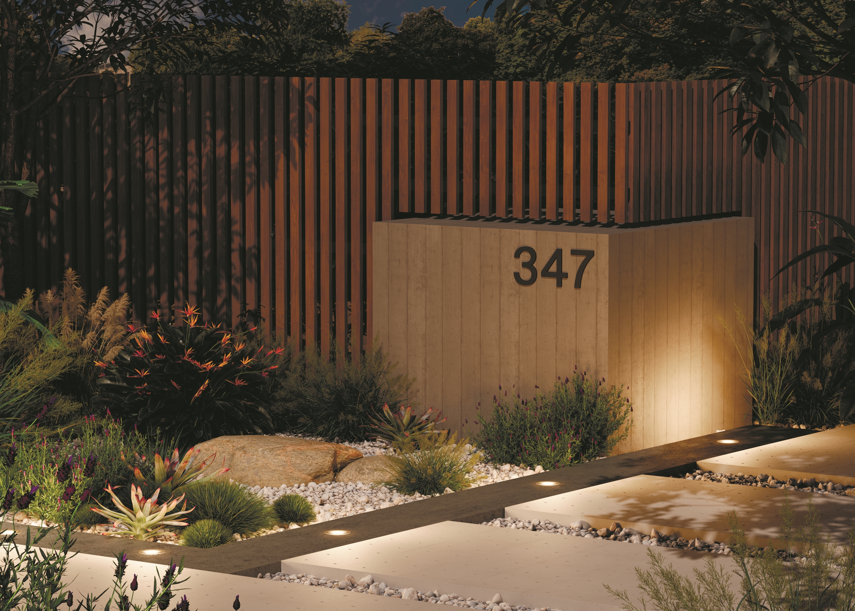 картинка Ландшафтный светильник Outdoor O474FL-L2GF3K