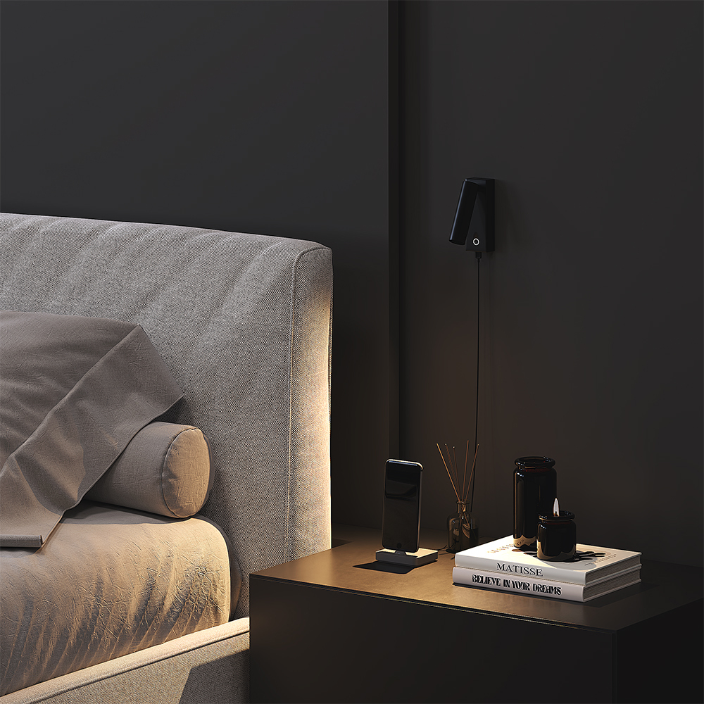 картинка Настенный светильник (бра) Technical C078WL-L3WBS3K