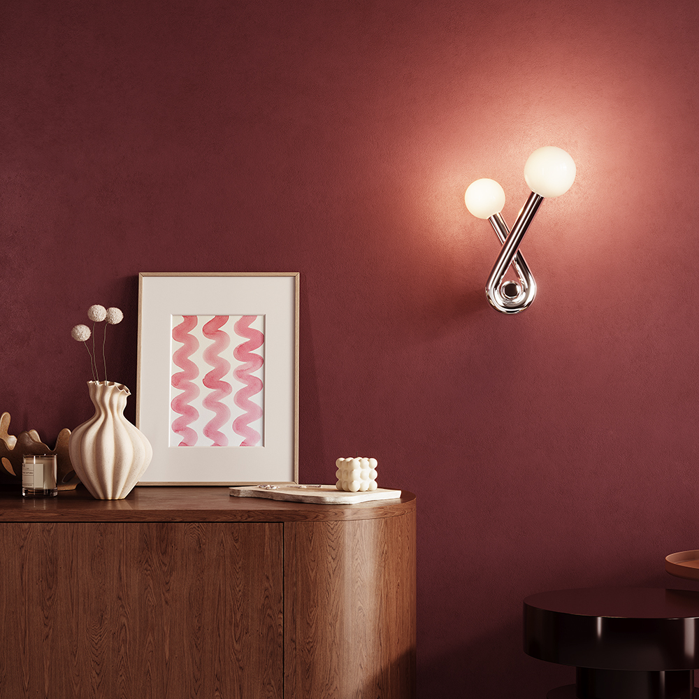 картинка Настенный светильник (бра) Maytoni MOD476WL-02PT