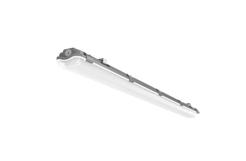 картинка Светильник ССП-458 2хLED-Т8-1200 G13 IP65 1276х86х55мм герметичный под LED-лампу IN HOME 4690612032627