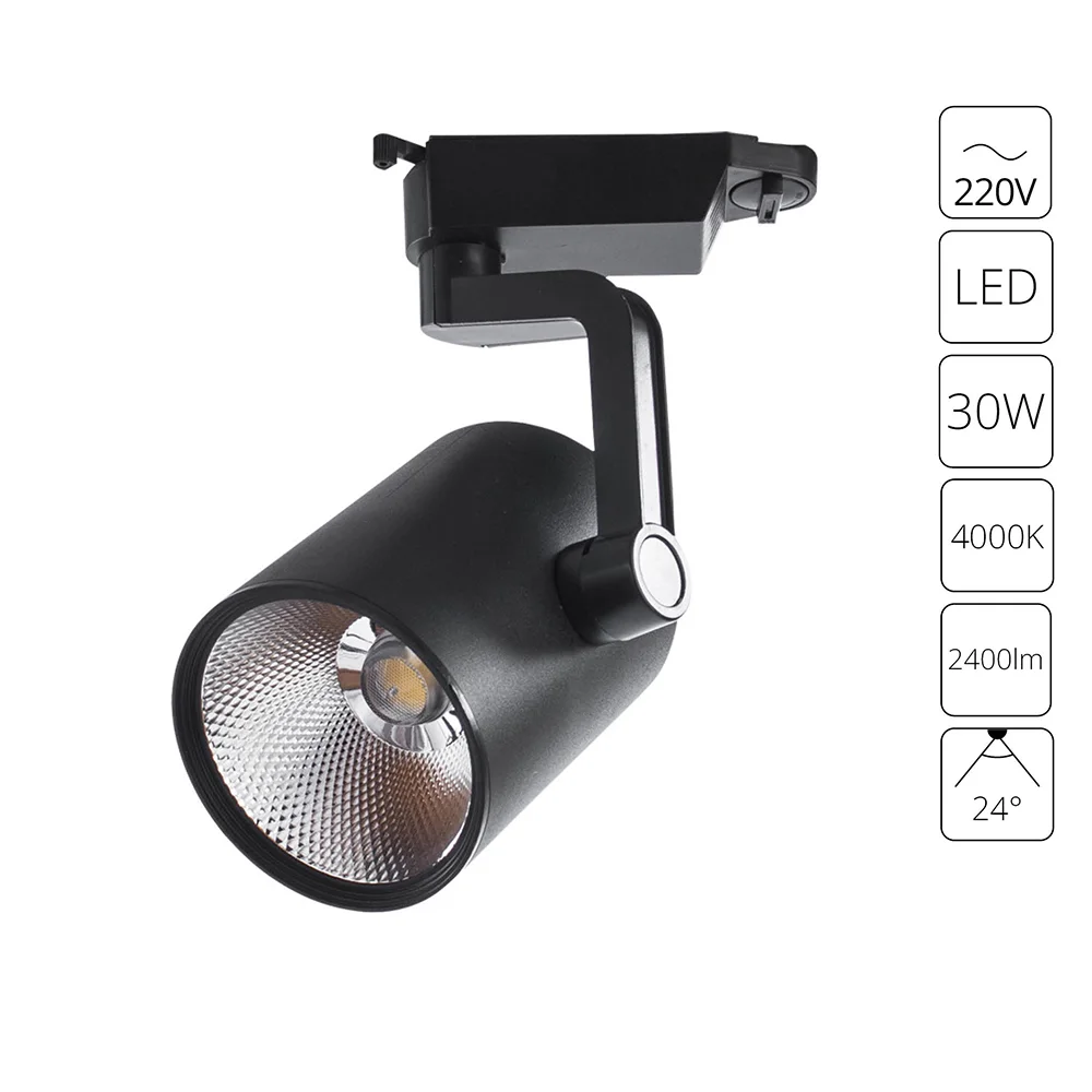картинка Трековый светильник Arte Lamp TRACCIA A2330PL-1BK