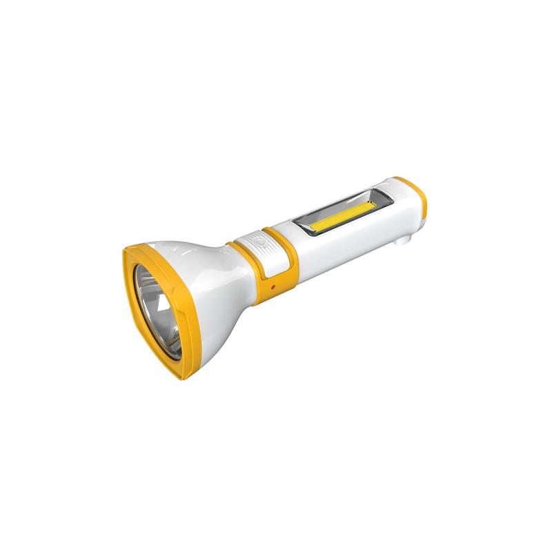 картинка Фонарь 93 861 NPT-CP26-ACCU 1LED 2Вт+1COB 2Вт lead-acid 0.7А.ч пластик. NAVIGATOR 93861
