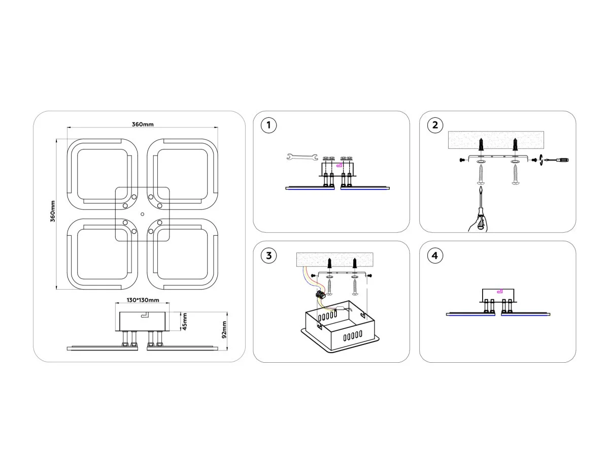 картинка Светильник светодиодный потолочный