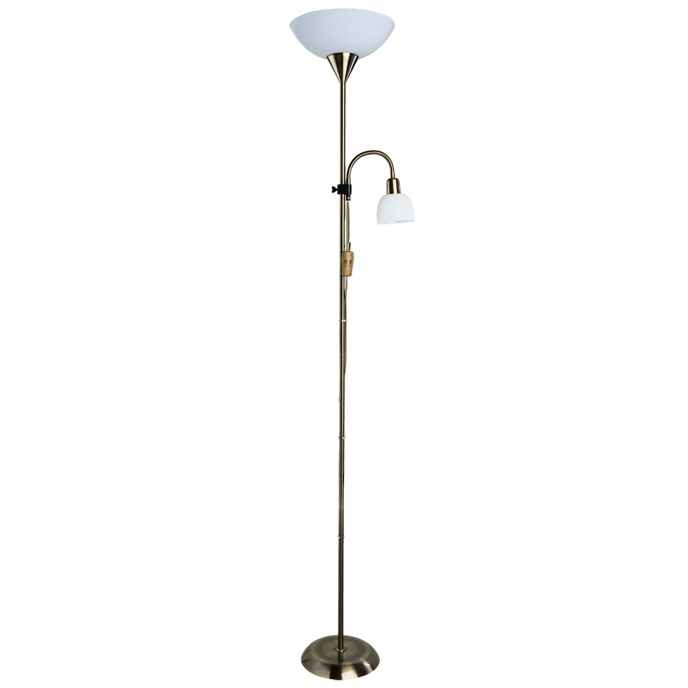 картинка Торшер Arte Lamp DUETTO A9569PN-2AB