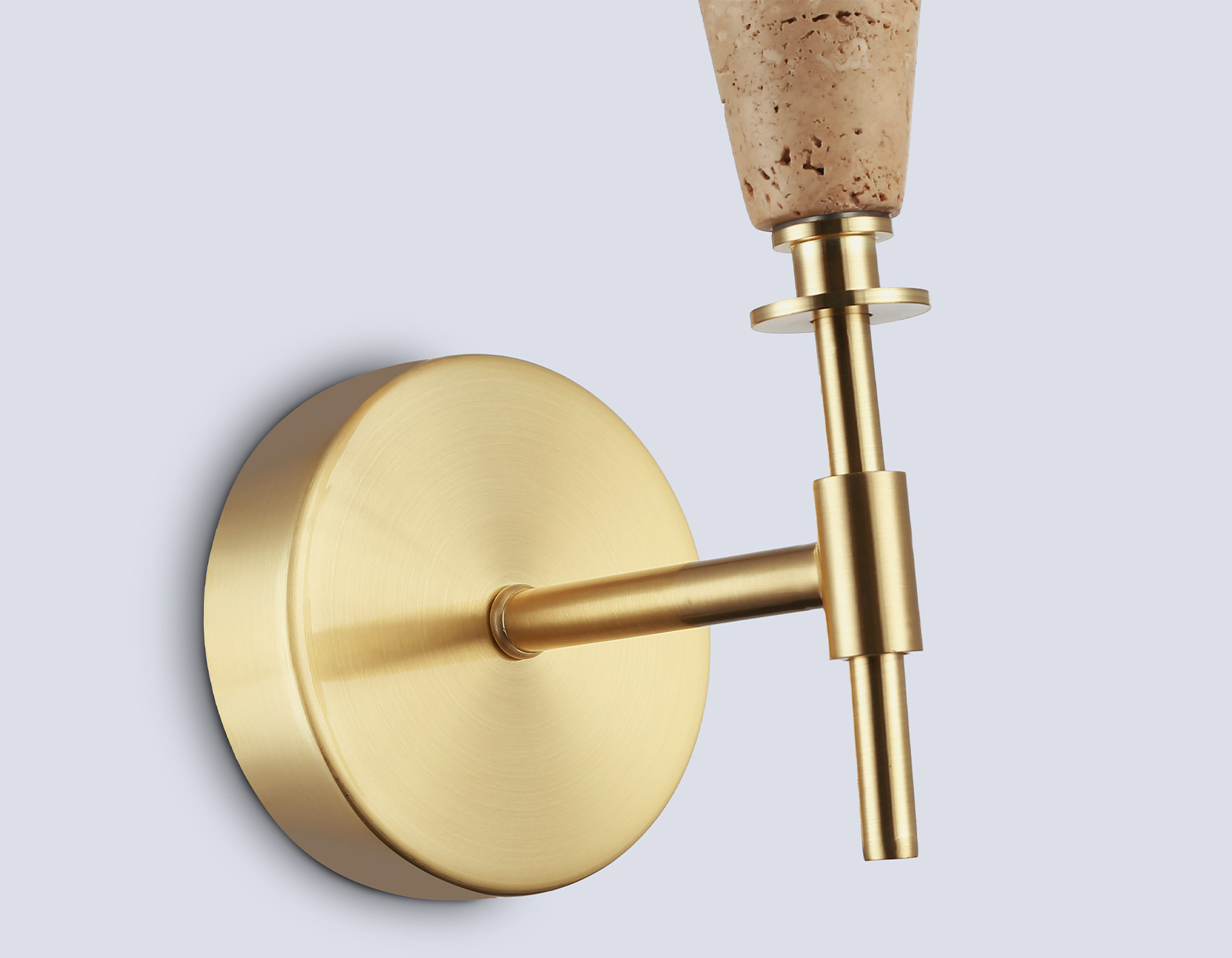 картинка Настенный светильник с травертином LH75369