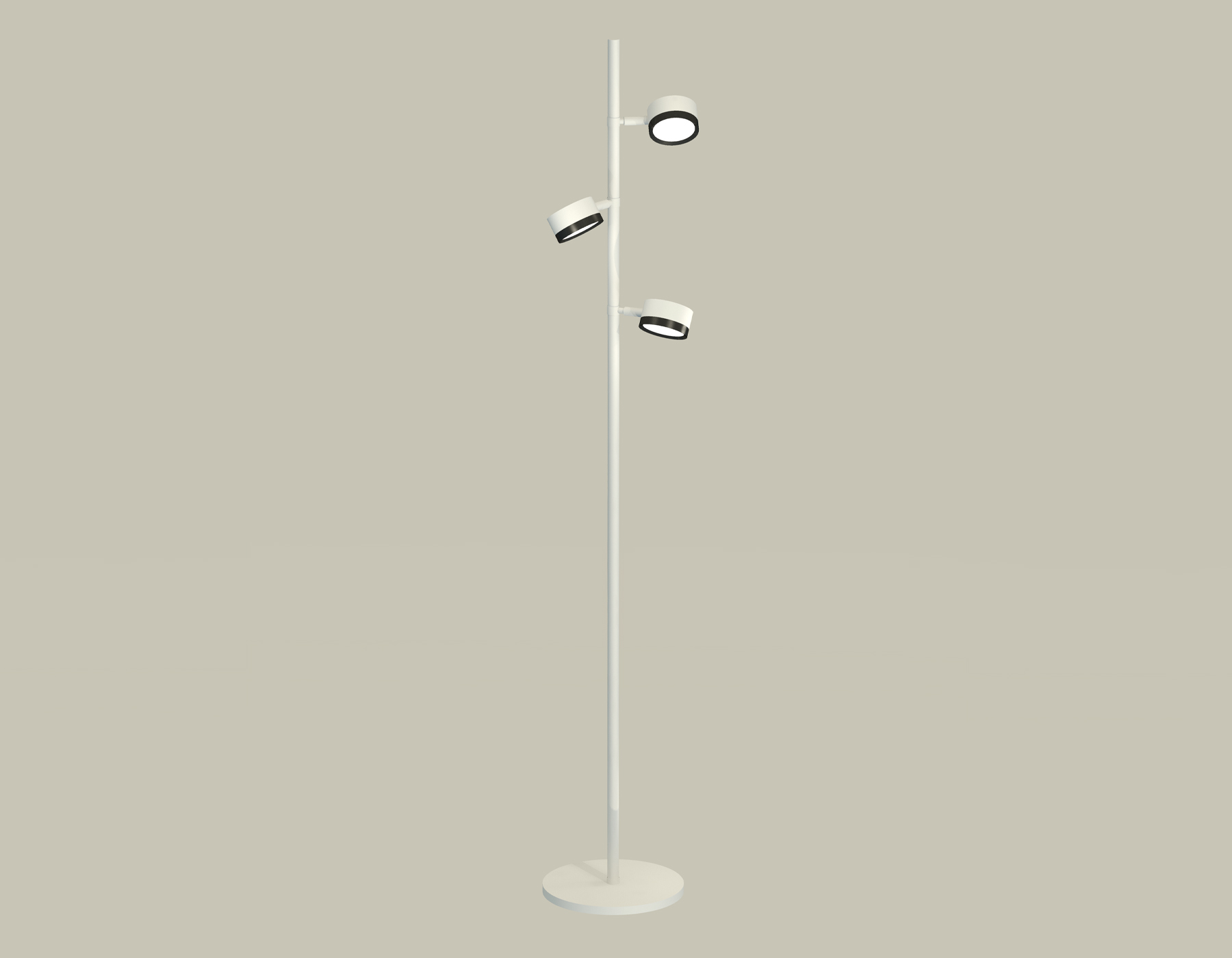 картинка Комплект напольного поворотного светильника