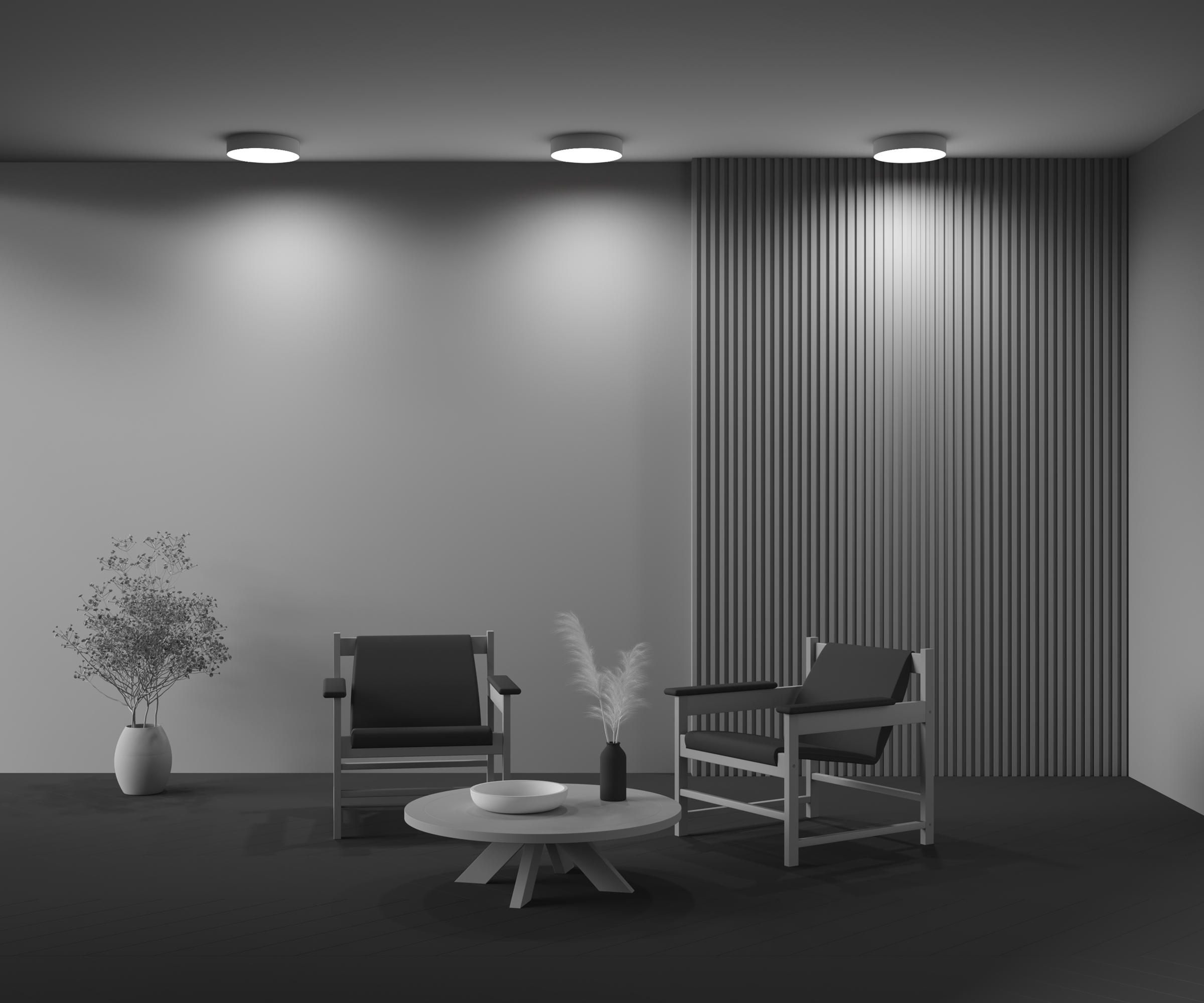 картинка Потолочный светильник Technical C032CL-36W3K-RD-MG