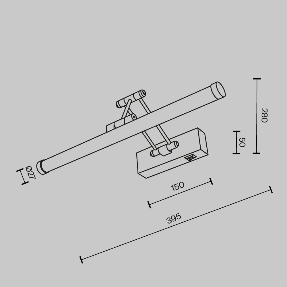 картинка Подсветка Maytoni MIR268WL-L3W3K