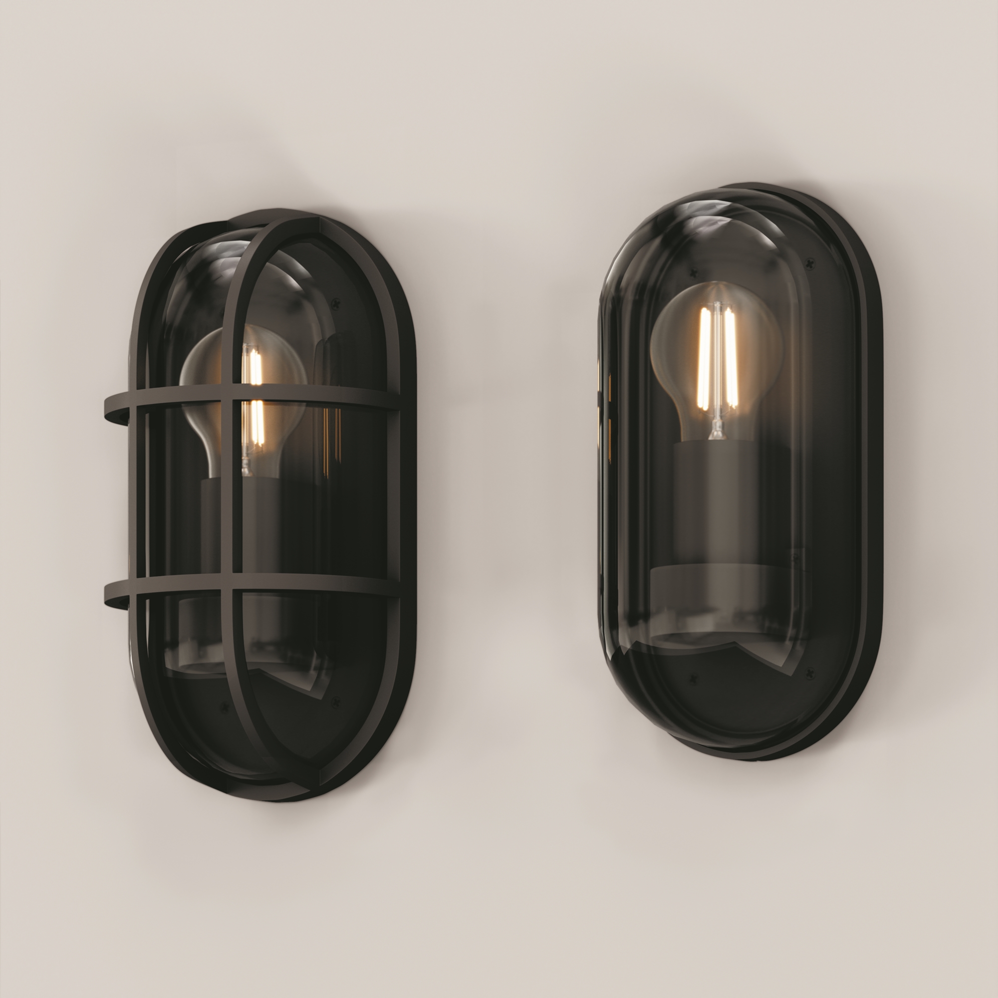 картинка Настенный светильник (бра) Outdoor O449WL-01GF