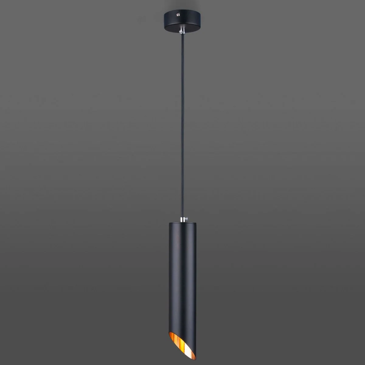 картинка Подвесной светильник 7011 MR16 BK/GD черный/золото