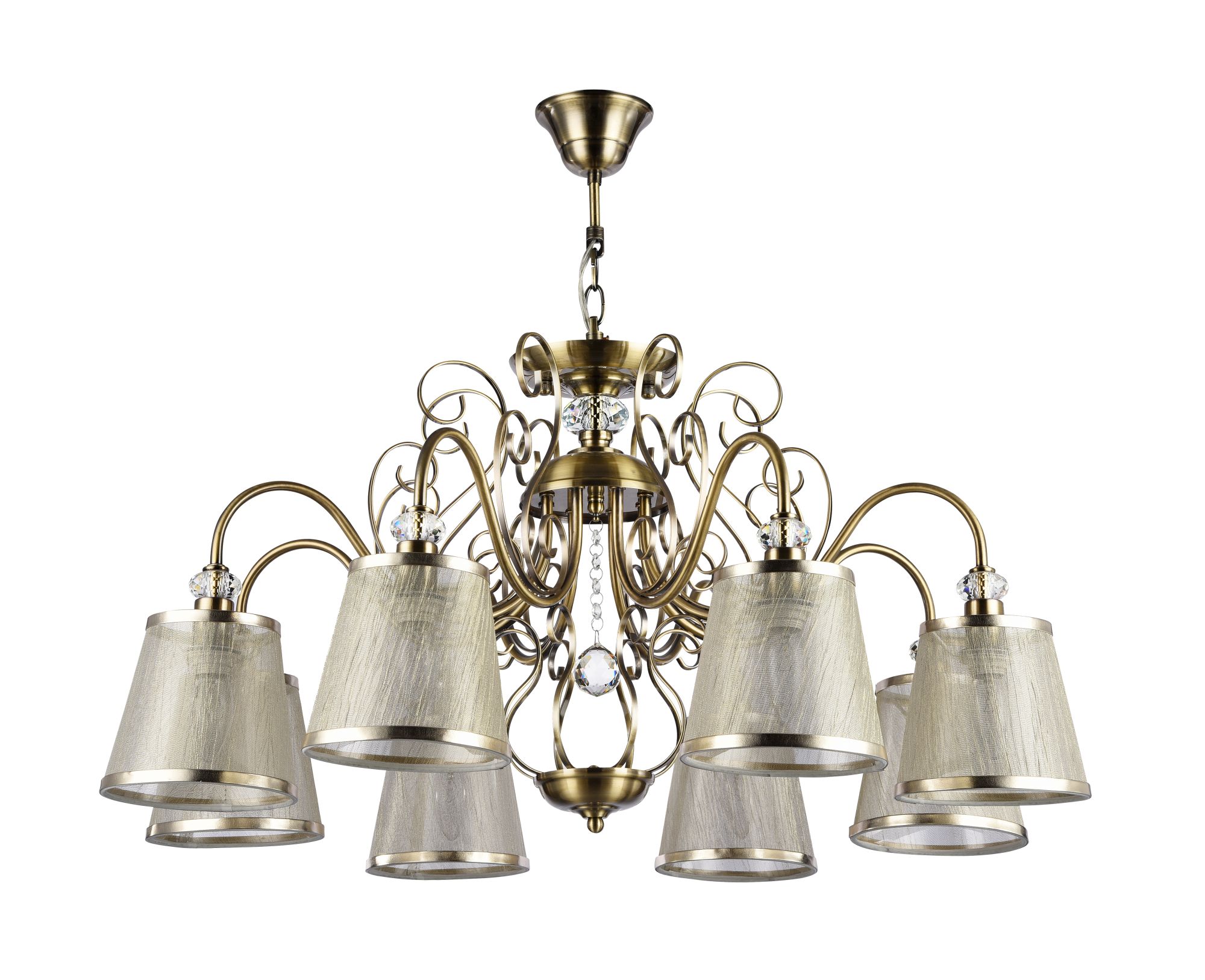 картинка Потолочный светильник Freya FR2405-PL-08-BZ