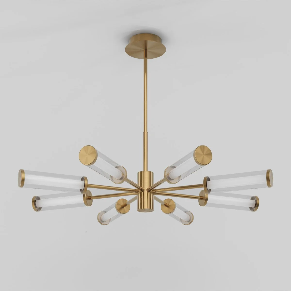 картинка Потолочный светодиодный светильник 50386 LED латунь