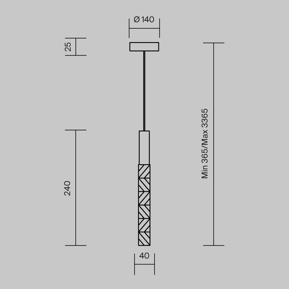 картинка Подвесной светильник Maytoni MOD328PL-L3BS3K
