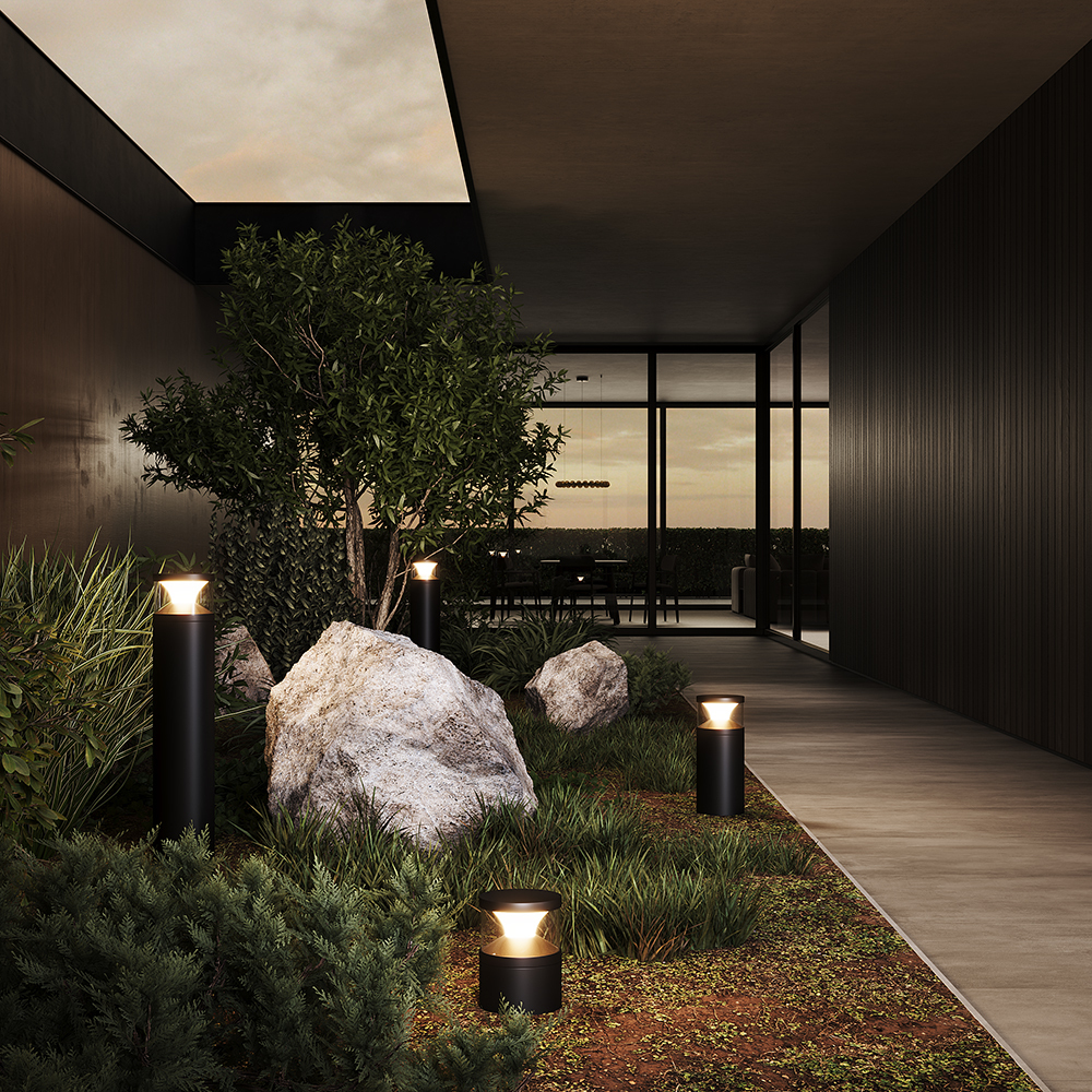 картинка Ландшафтный светильник Outdoor O496FL-L21B3K