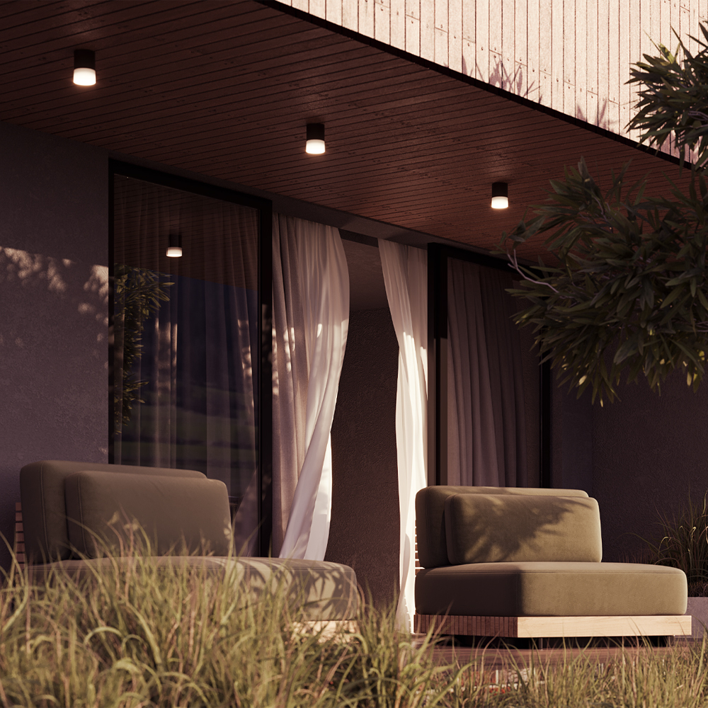 картинка Потолочный светильник Outdoor O499CL-L5B3K