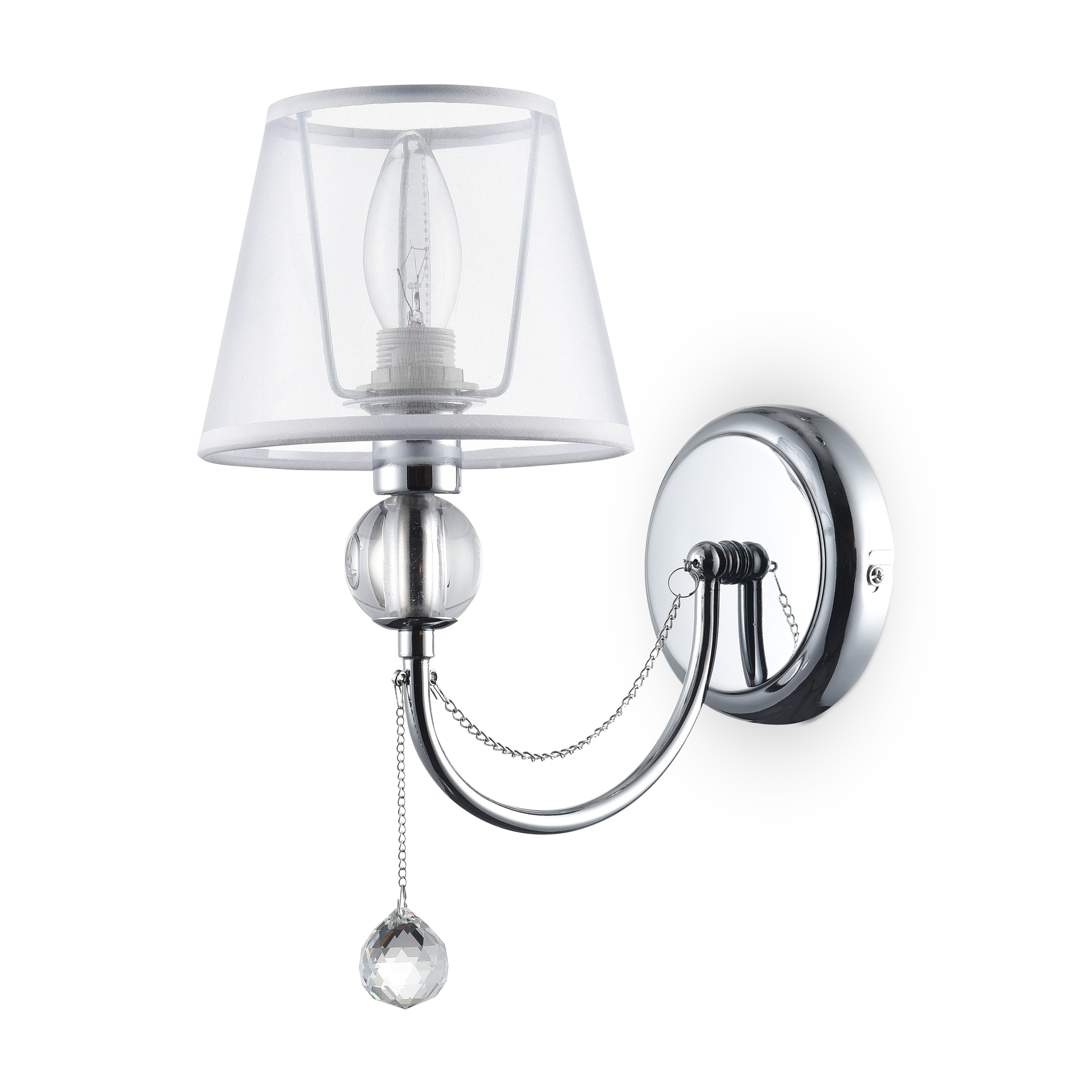 картинка Настенный светильник (бра) Freya FR5661-WL-01-CH