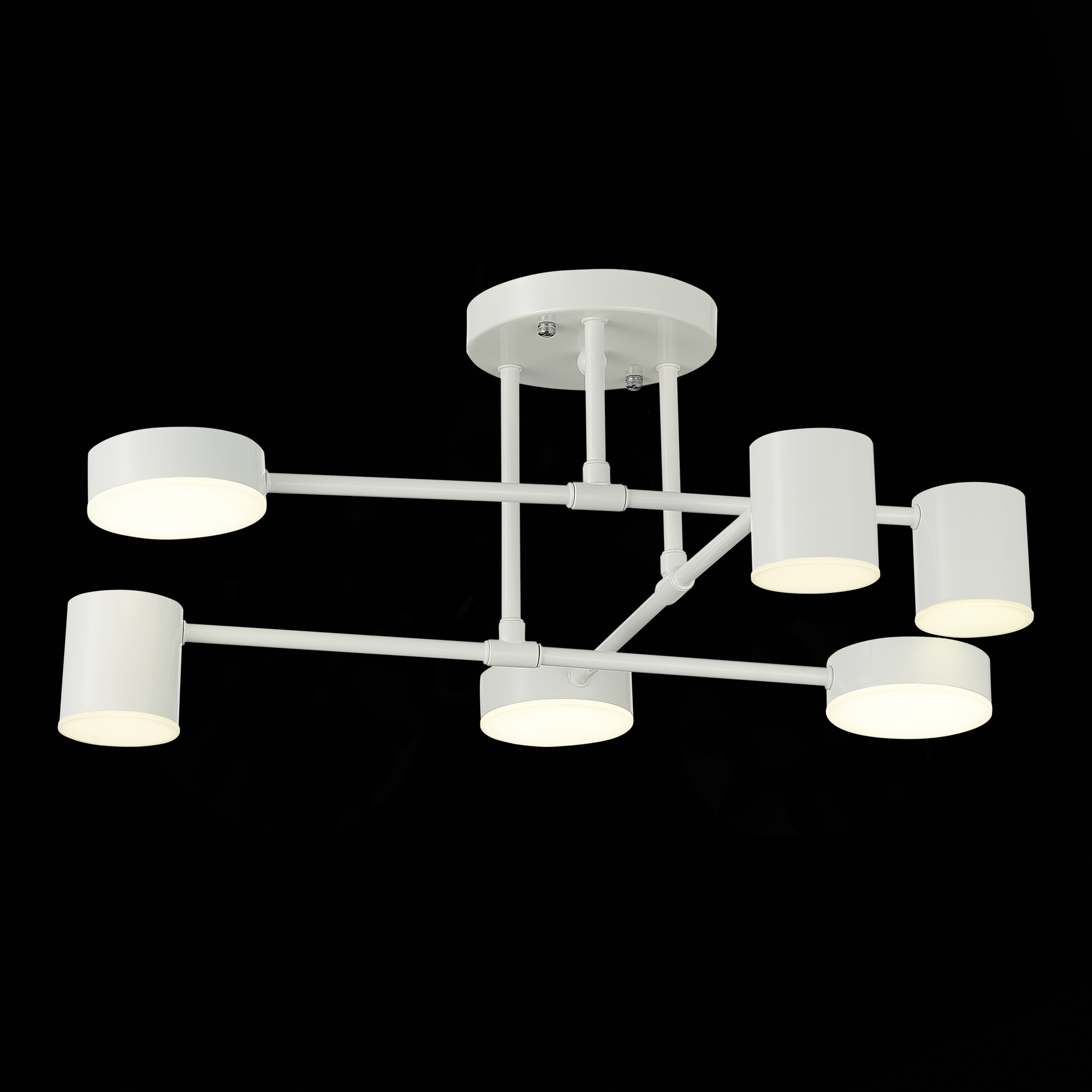 картинка SLE201052-06 Светильник потолочный Белый/Белый LED 6*7W 4000K