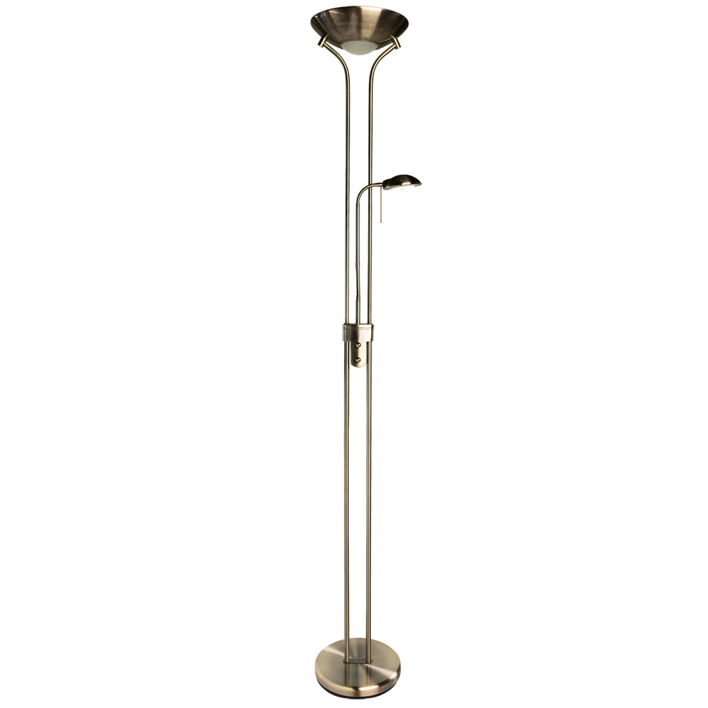 картинка Торшер Arte Lamp DUETTO A4329PN-2AB