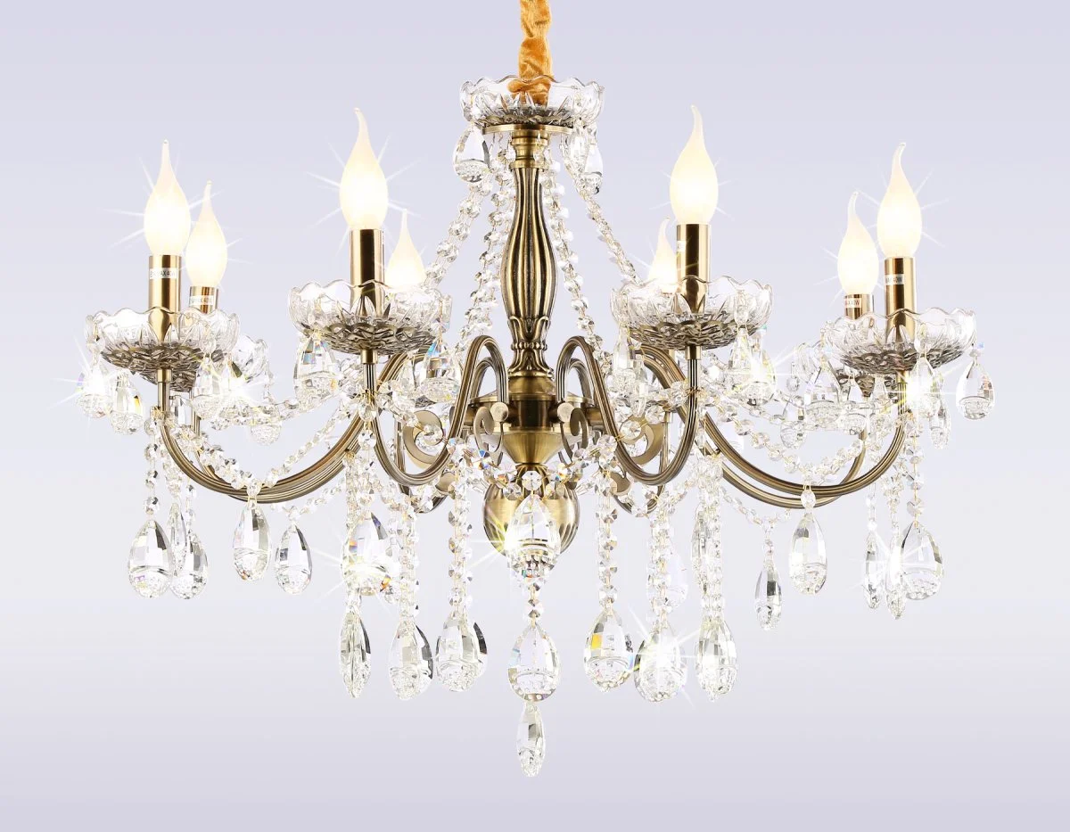 картинка Подвесная классическая люстра с хрусталем TR4950