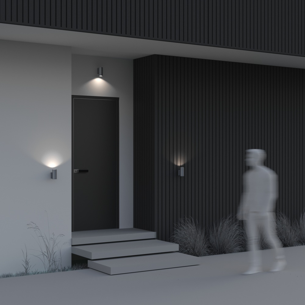 картинка Настенный светильник (бра) Outdoor O574WL-01GR