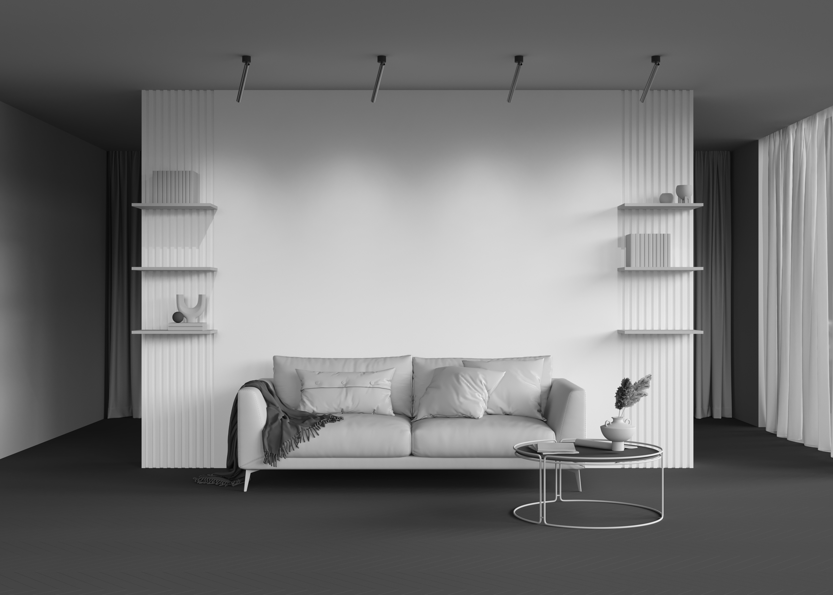 картинка Потолочный светильник Technical C141CL-L300-6W4K-BBS