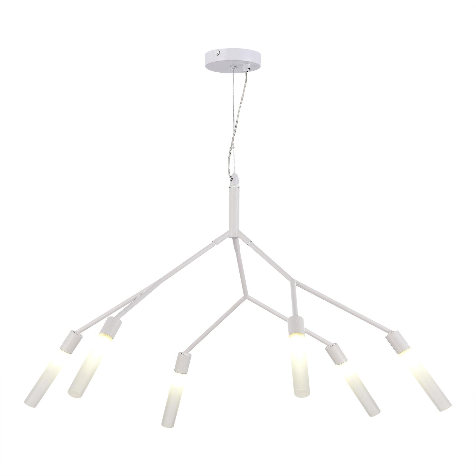 картинка SLE1129-503-06 Светильник подвесной Белый/Белый G9 6*5W