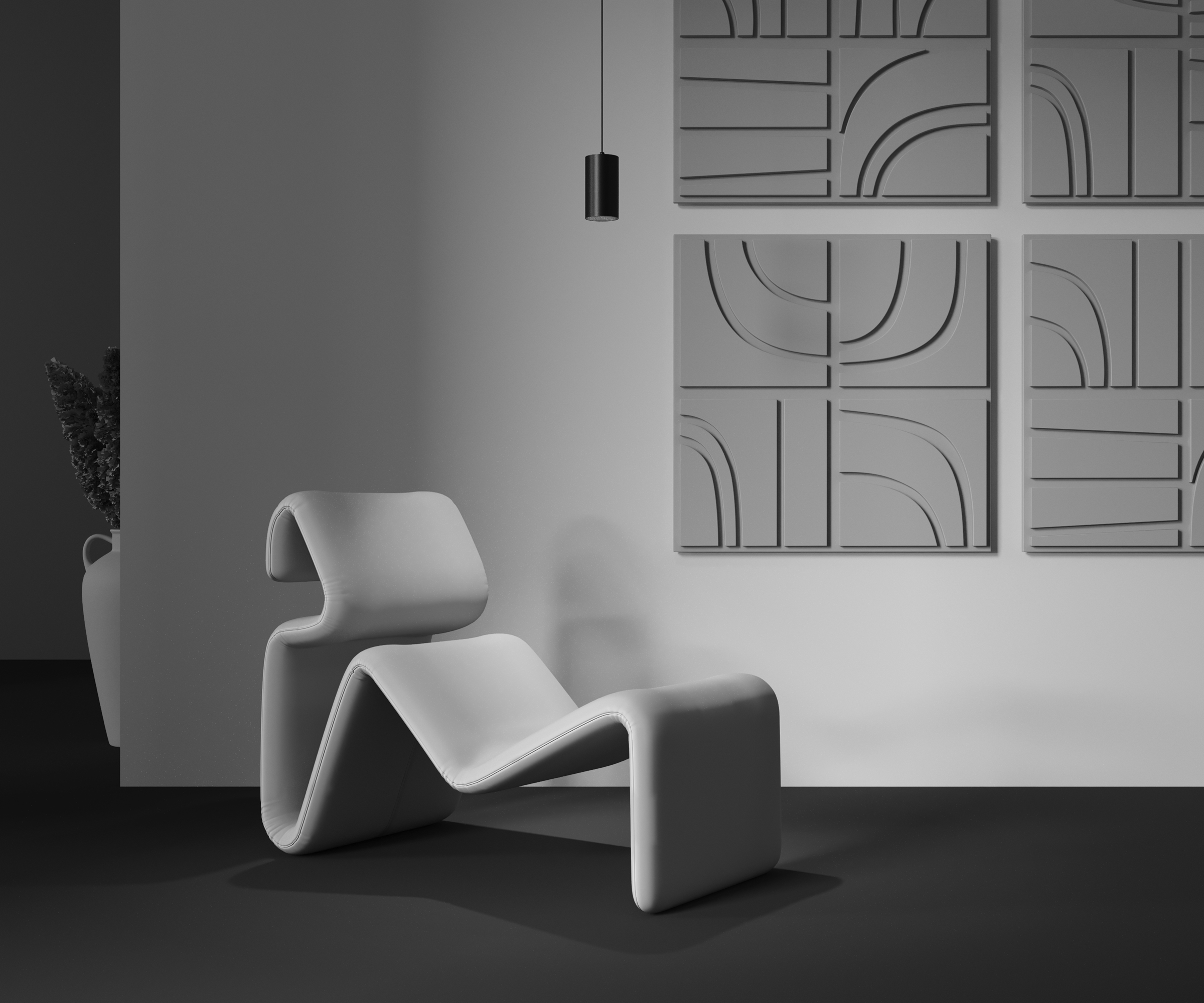 картинка Подвесной светильник Technical P100PL-20W4K-B