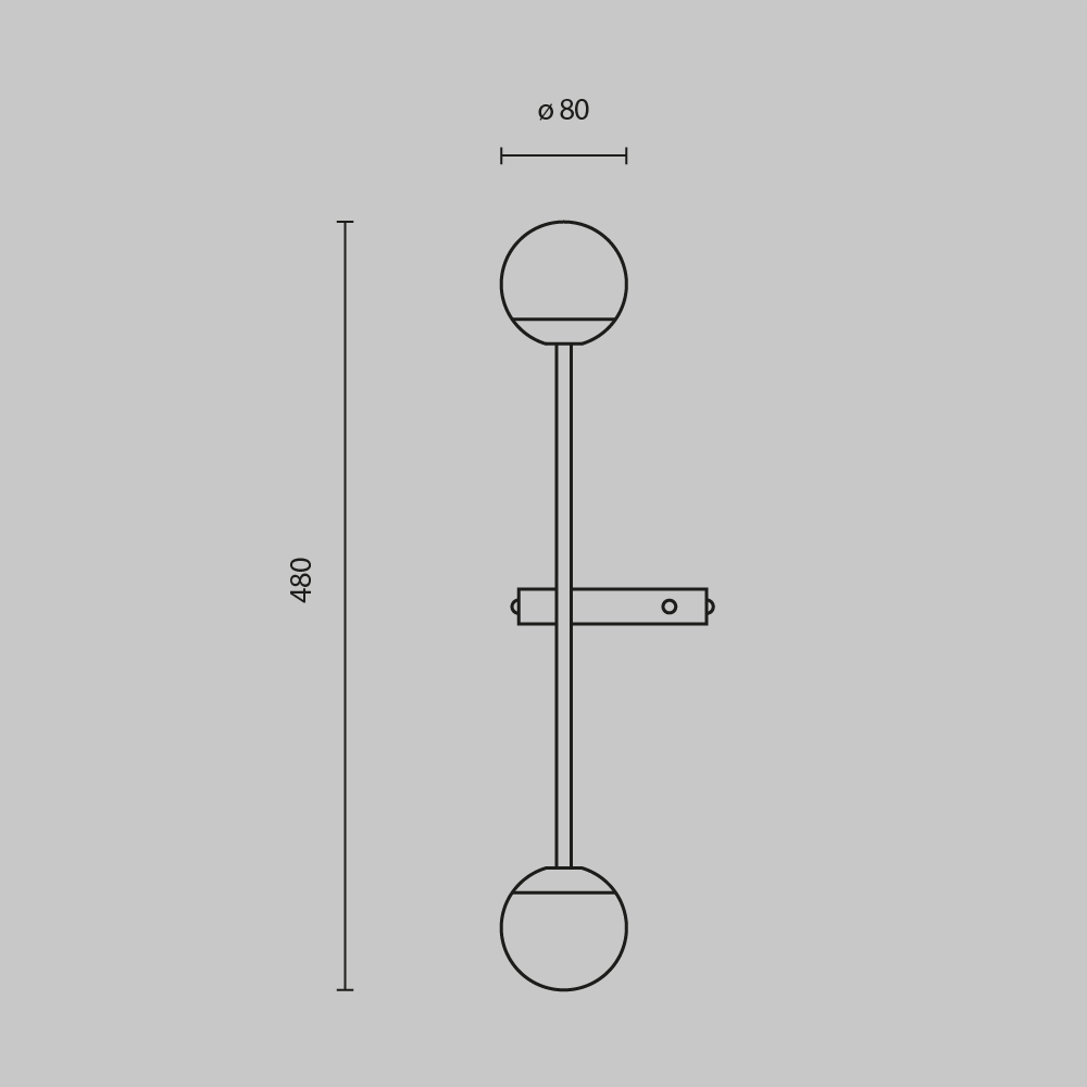 картинка Настенный светильник (бра) Maytoni MOD285WL-L10BS3K