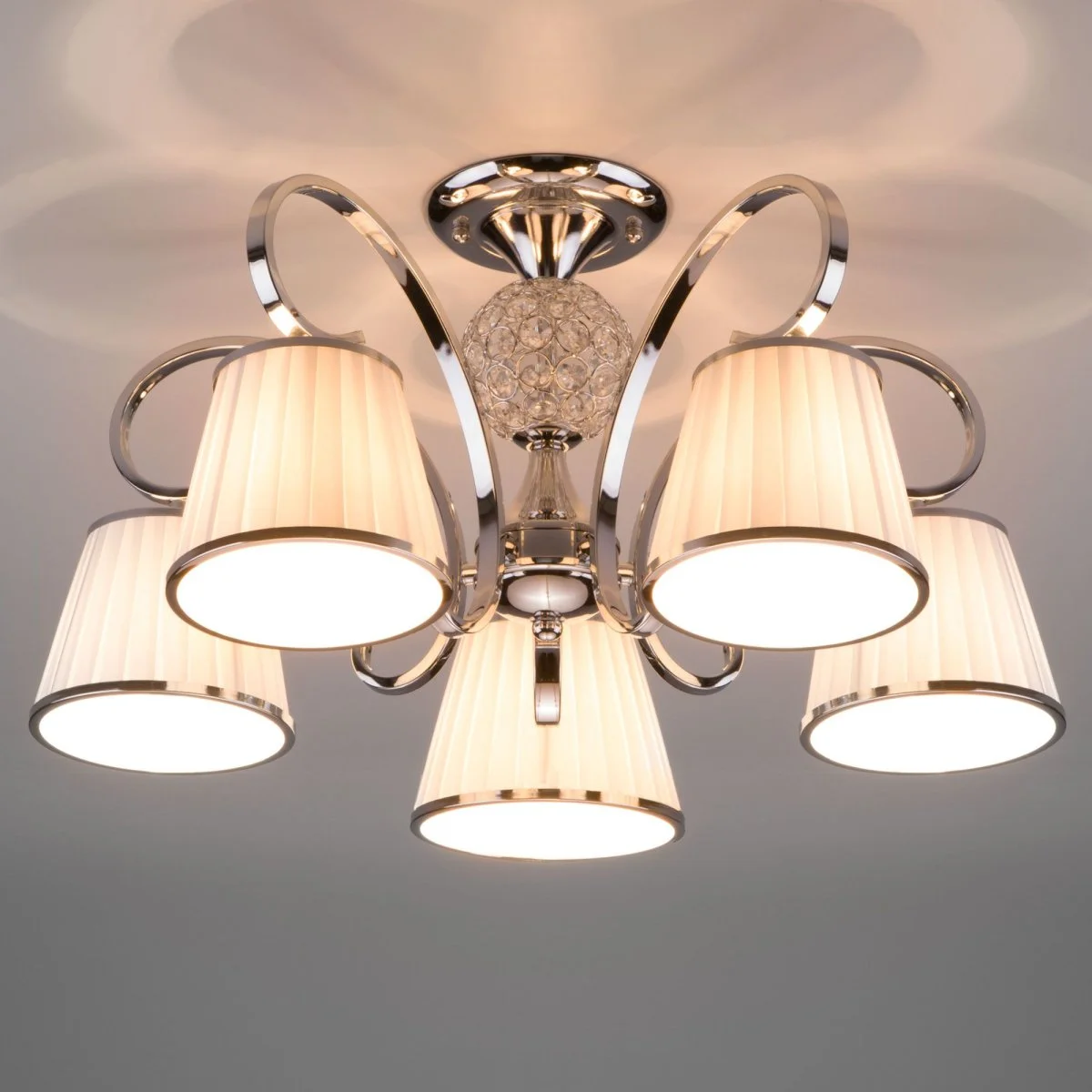картинка Потолочная люстра с абажурами 60088/5