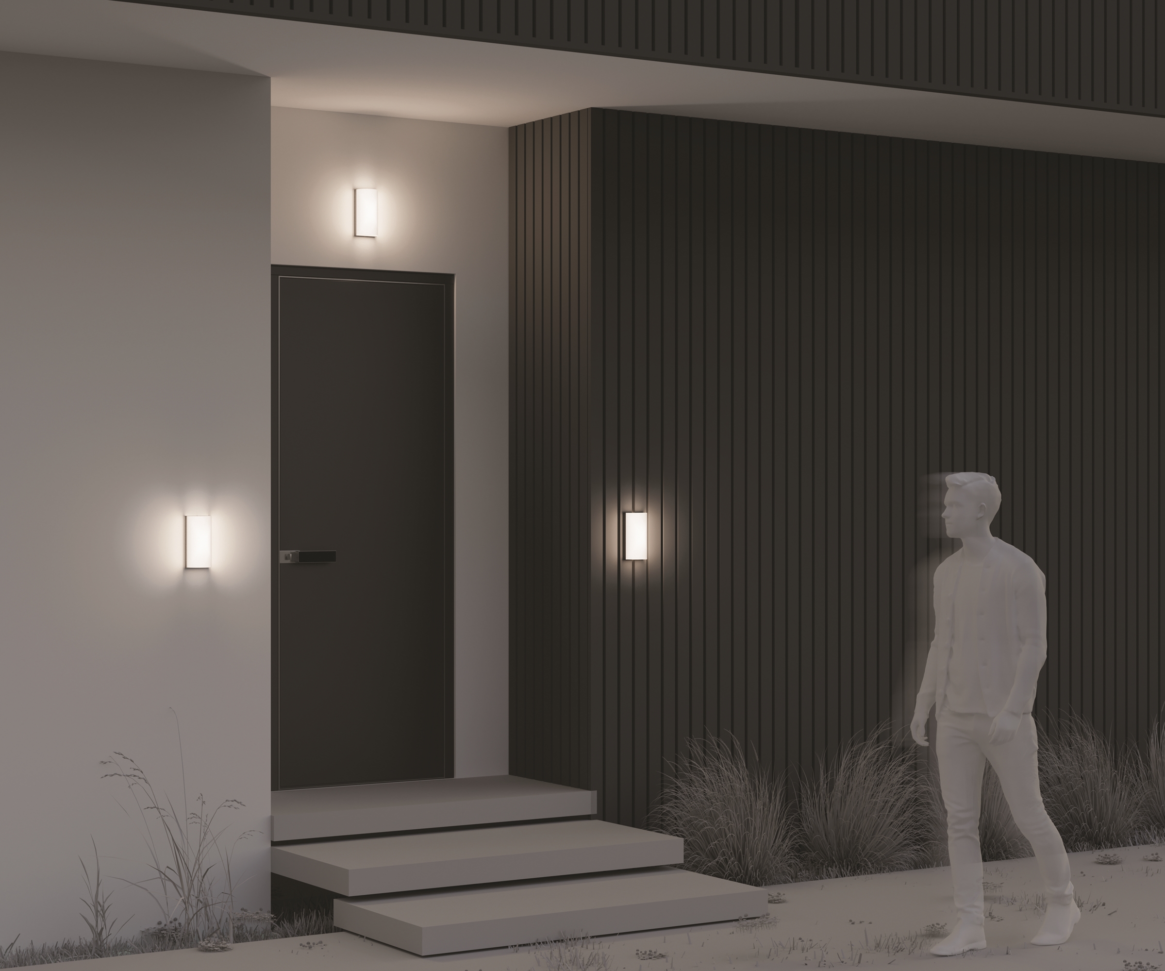 картинка Настенный светильник (бра) Outdoor O454WL-L10GF3K1