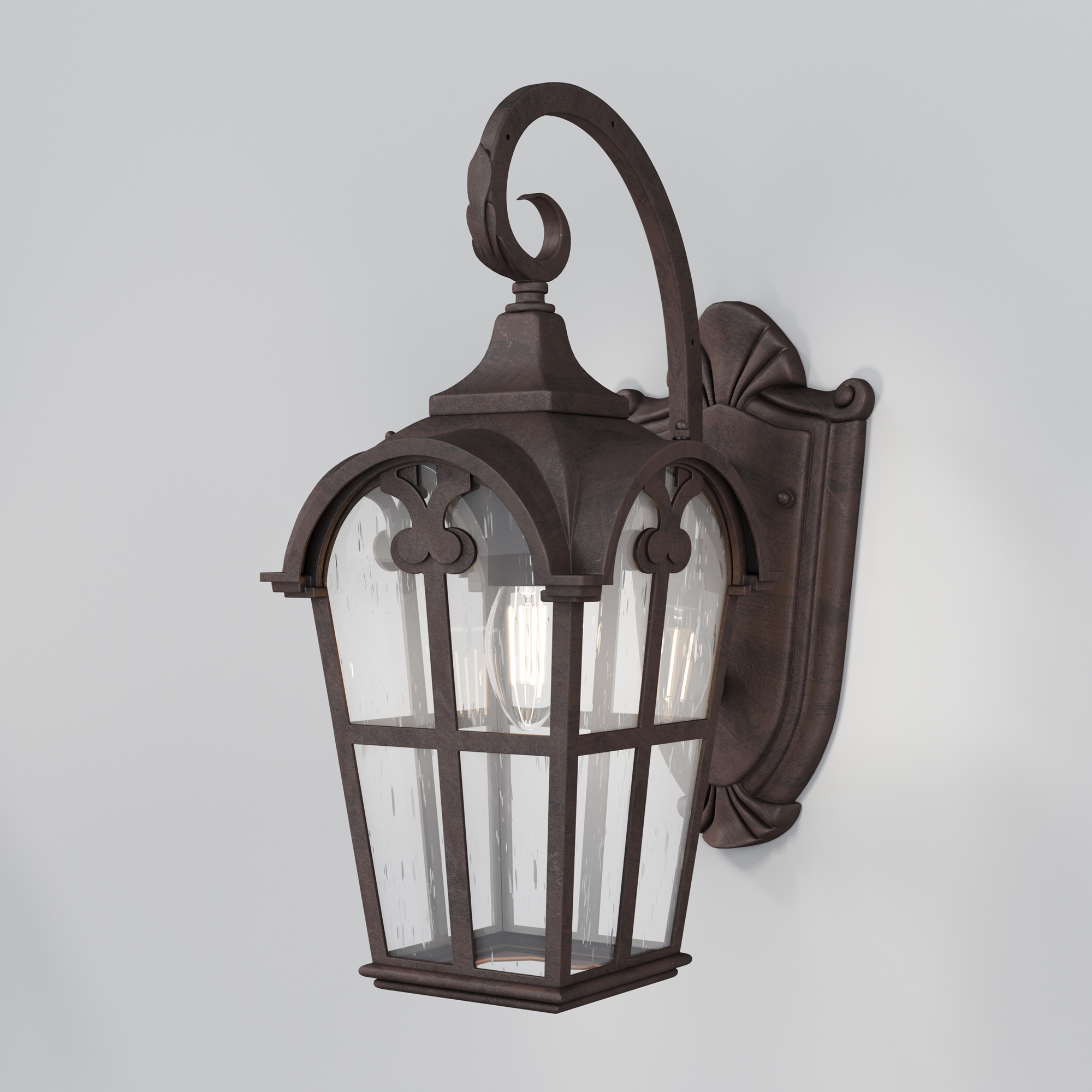 картинка Настенный светильник (бра) Outdoor O413WL-01BZ