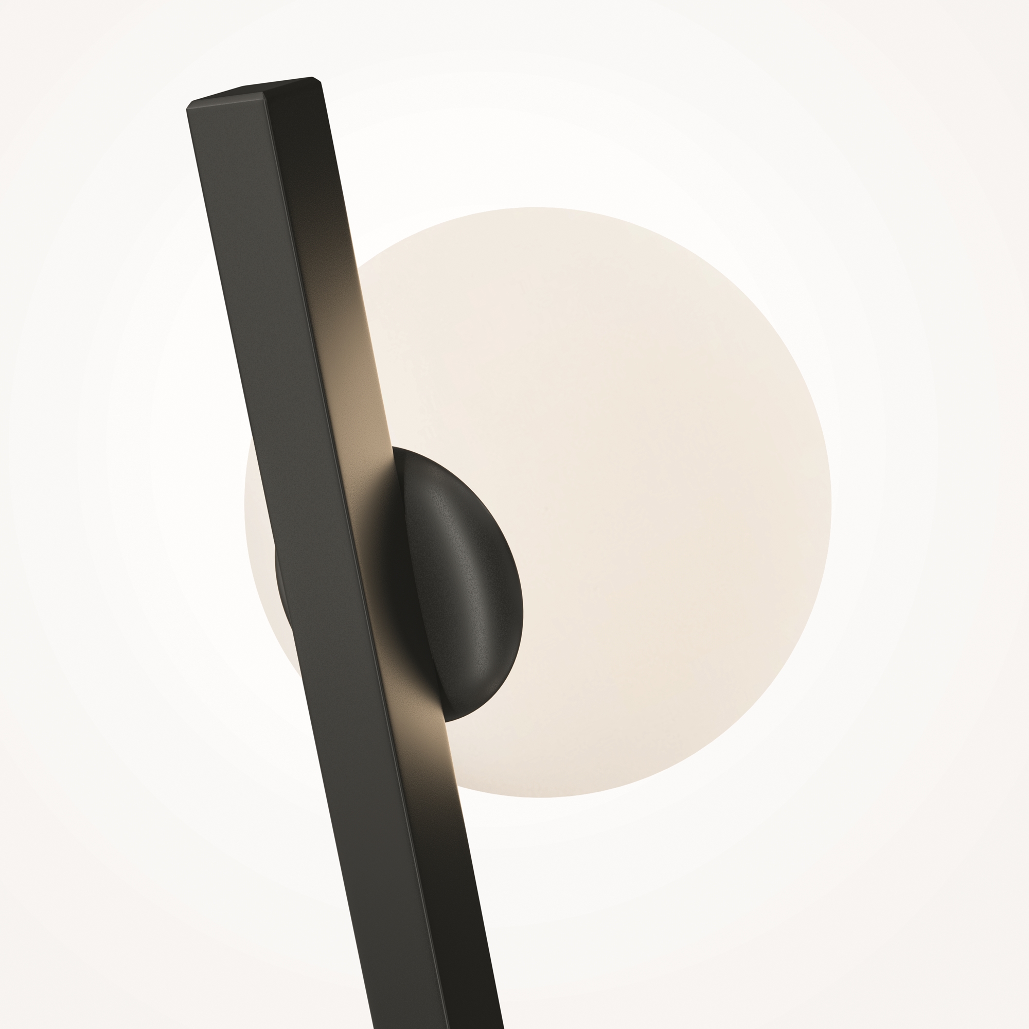 картинка Настенный светильник (бра) Maytoni MOD175WL-01B