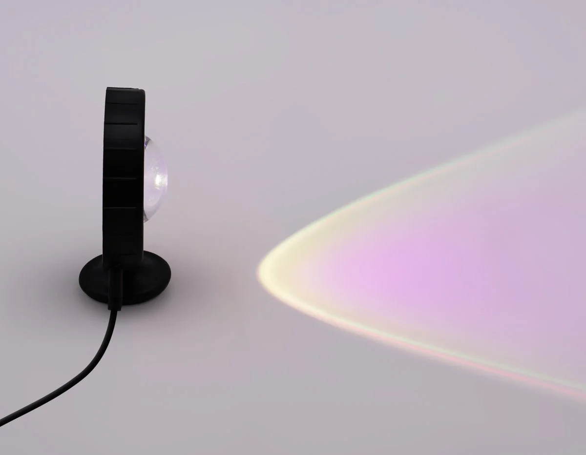 картинка Атмосферная светодиодная настольная лампа с пультом DE8383