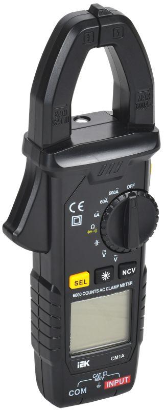 картинка Клещи токоизмерительные CM1A ARMA2L 5 IEK A2L5-CM11-01