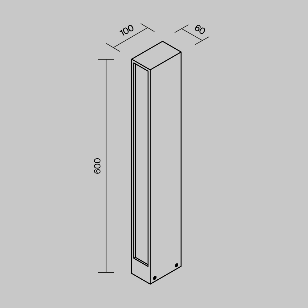 картинка Ландшафтный светильник Outdoor O422FL-L12GF
