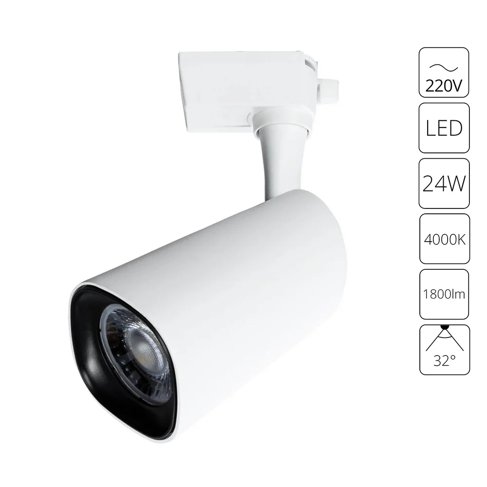 картинка Трековый светильник Arte Lamp BARUT A4563PL-1WH
