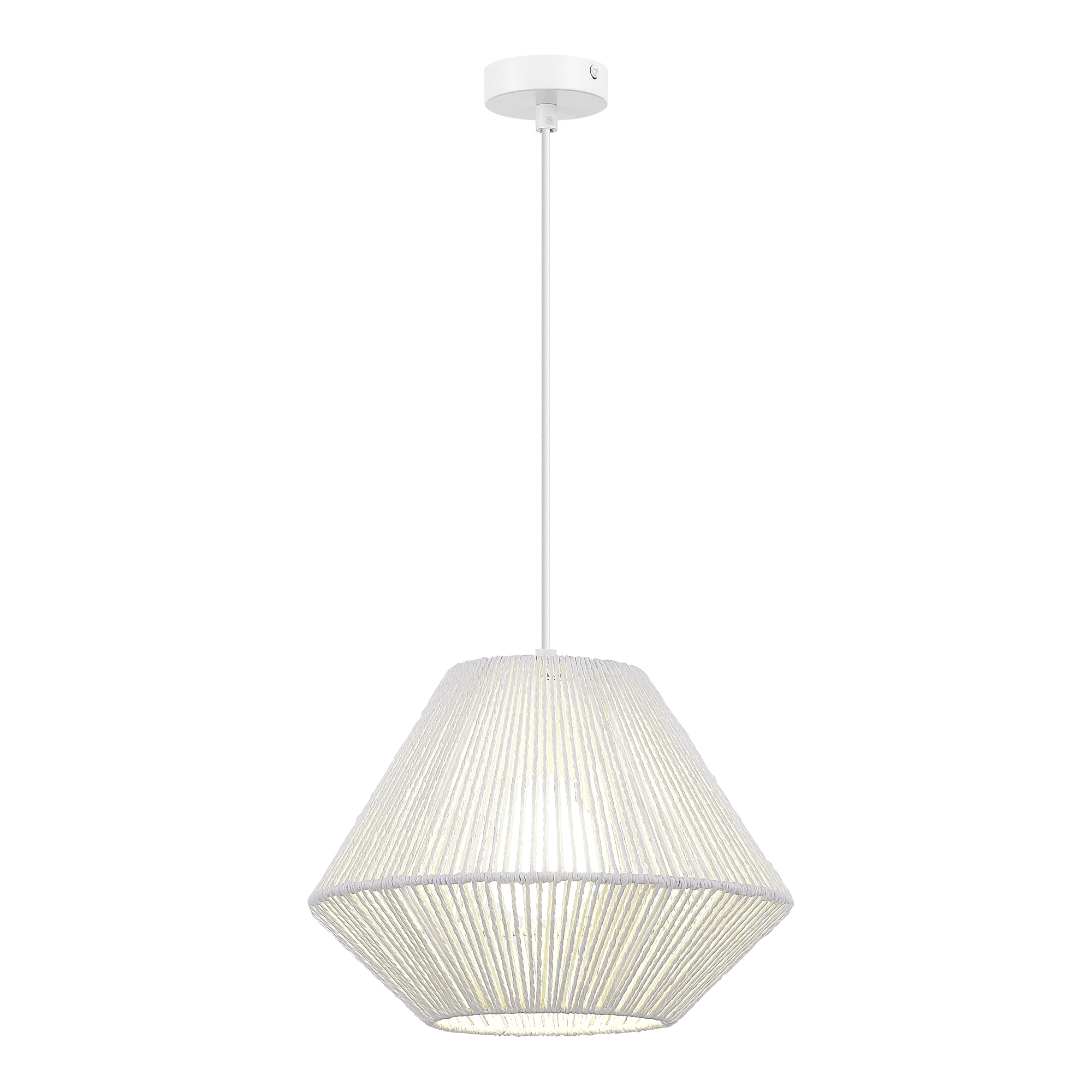 картинка SLE6025-503-01 Светильник подвесной белый/белый E27 1*40W