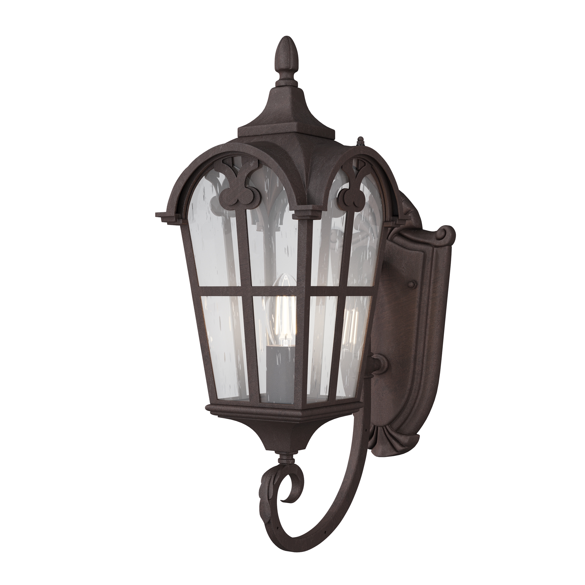 картинка Настенный светильник (бра) Outdoor O413WL-01BZ1