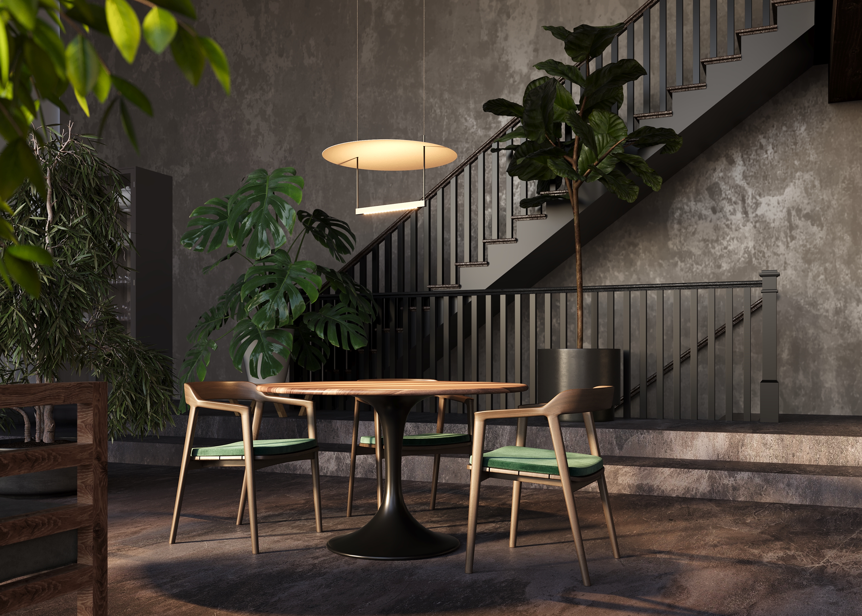 картинка Подвесной светильник Maytoni MOD280PL-L30B3K1