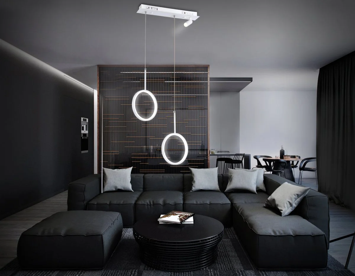 картинка Подвесной светодиодный светильник с пультом