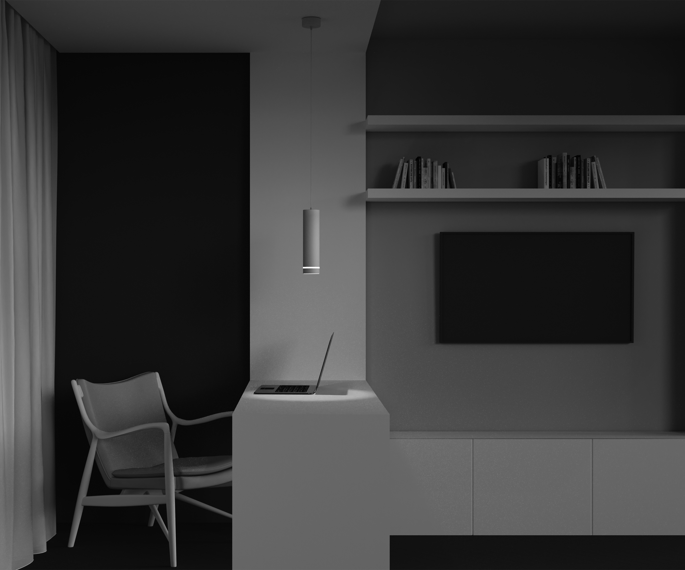 картинка Подвесной светильник Technical P085PL-12W3K-W