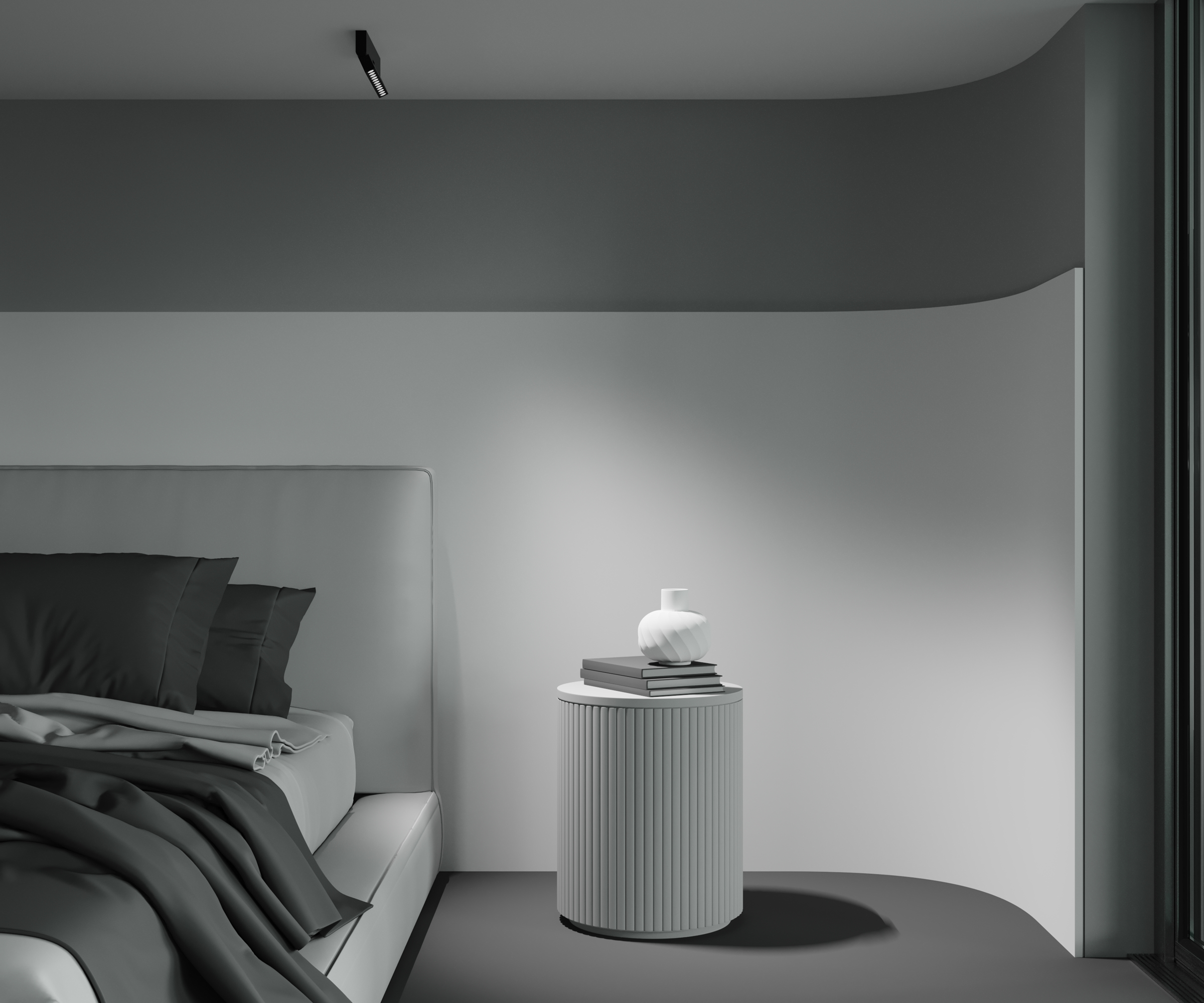 картинка Потолочный светильник Technical C136CL-12W3K-B