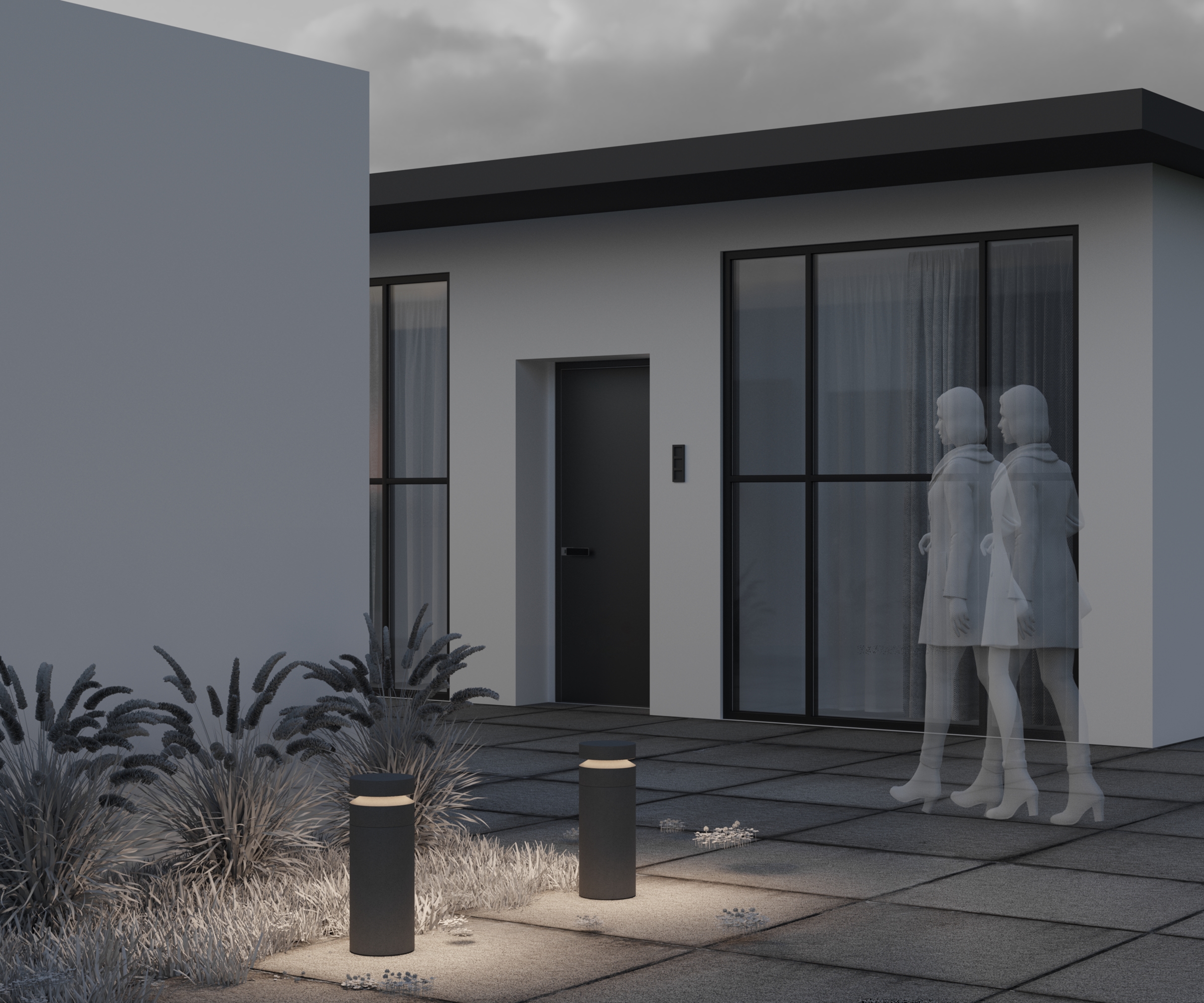 картинка Ландшафтный светильник Outdoor O469FL-L20CM3K