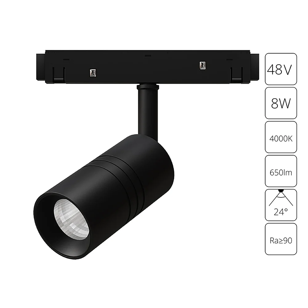 картинка Магнитный трековый светильник Arte Lamp EXPERT A5720PL-1BK